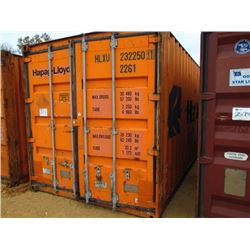 20' STEEL SHIPPING CONTAINER