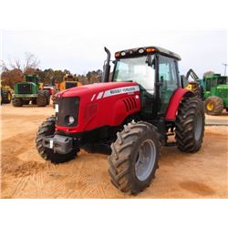 MASSEY FERGUSON 5465 MFWD FARM TRACTOR, S/N T008021, 3 PTH, PTO, 3 REMOTES, QUICK HITCH, ECAB W/AIR,