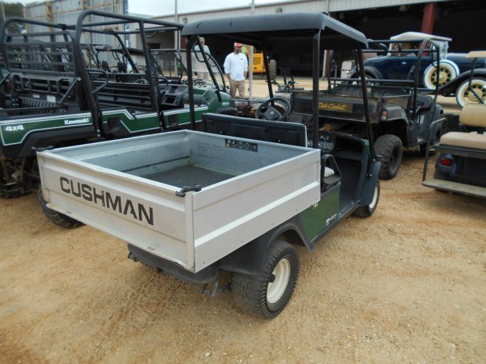 2012 CUSHMAN HAULER 1200 UTILITY CART, S/N 2813811, GAS ENG, FRONT