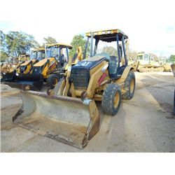 CAT 416D 4X4 LOADER BACKHOE, S/N BFP14746, GP BUCKET, 24" HOE BUCKET, CANOPY, METER READING 2,090 HO
