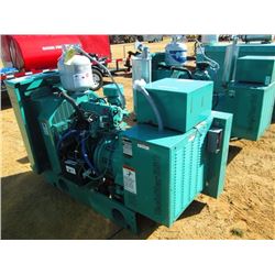 ONAN GENERATOR SET, S/N C890220454, LP GAS, METER READING 297 HOURS