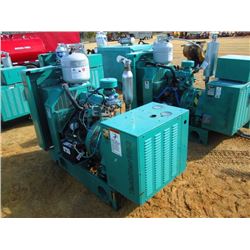 ONAN GENERATOR SET, S/N C870876816, LP GAS