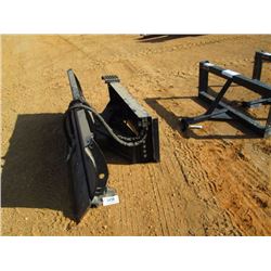 SKID STEER 6 WAY BLADE, S/N PRSSBA002056, FITS A CAT SKID STEER