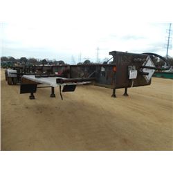 1994 BENLEE 48' T/A ROLL OFF TRAILER, S/N 189D1482XRE182020, SPREAD AXLE, AIR RIDE, 11R22.5 TIRES