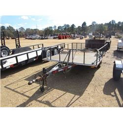 7' X 10' S/A TILT TRAILER, P175/65R14 TIRES
