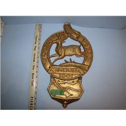 Cast John Deere Molino, Ill 1847 Wall Display