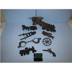 Box Lot of Cast Toys