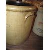 Image 2 : 4 Gallon Red Wing Salt Glaze Crock Blue Marked Stoneware Crock with Handles - Cracked
