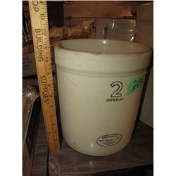 2 gallon Medalta Crock