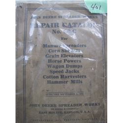 John Deere Spreader Works Catalogue 60C