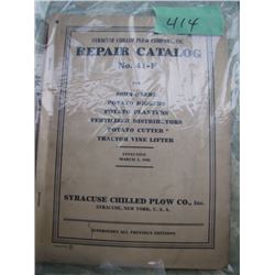 Syracuse Chilled Plow Co. Inc, No 41-F