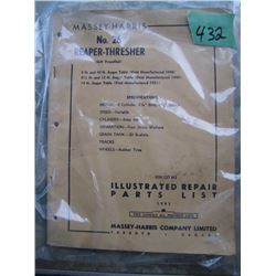 Massey-Harris No 26 Reaper Thresher