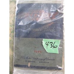 Mercury Reference Book 1940