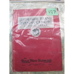 Horshoe Brand Harness Catalogue Number Seven 1937