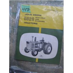 John Deere 5020 Tractor Manual