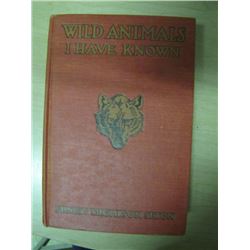 Ernest Thompson Seton "Wild Animals I Have Known" Red Hardcover