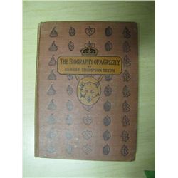 Ernest Thompson Seton "The Biography of A Grizzly" 1919