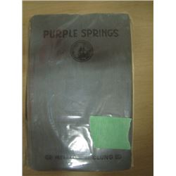 Nellie L. McClung "Purple Springs"