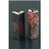Image 1 : 2 Pieces of Chicken Blood Stone Seals