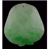 Image 2 : Chinese Jadeite Pendant Carved Happy Buddha