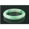 Image 1 : Chinese Apple Green Jadeite Carved Ruyi Bangle