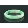 Image 2 : Chinese Apple Green Jadeite Carved Ruyi Bangle