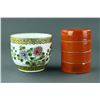 Image 1 : 2 Pieces Chinese 19th Century Porcelain Items
