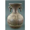 Image 4 : Persian Stoneware Brown Pinky Vase w Two Handles