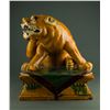 Image 2 : Chinese Sancai Style Porcelain Fu Dog Statue