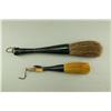 Image 2 : Two Pieces of Chinese Brushes w Wood Handles
