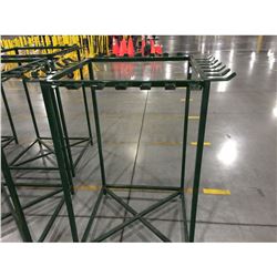 GREEN 5FT TALL 4 SIDED WAREHOUSE EQUIPMENT RACK