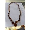 Image 1 : GOLD AND AMBER NECKLACE