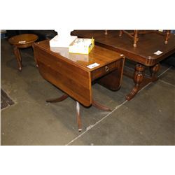 ANTIQUE DUNCAN PFIEFF DROP SIDE DINING TABLE