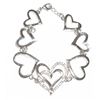 Image 1 : Heart Shaped Charm Bracelet