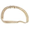 Image 1 : "Coro"Stamped Gold Colored Chocker Necklace