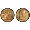 Image 1 : 1908 Sydney Mint KEVII Half Soverign - PCGS MS 61