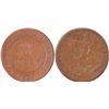 1923 Australian KGV Half Penny - PCGS AU 50