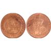 1934 Australian KGV Half Penny - PCGS MS 64RB