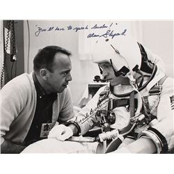 Frank Borman and Alan Shepard