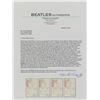 Image 8 : Beatles Set of Four Signed Documents