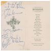 Image 1 : Beatles Signed Menu