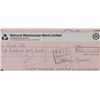 Image 2 : George Harrison Signed Check