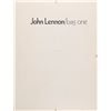 Image 2 : John Lennon Complete Set of Signed ‘Bag One’ Lithographs
