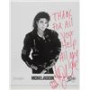 Image 2 : Michael Jackson Signed Photograph
