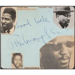 Thelonious Monk Signature