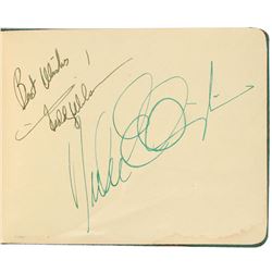 Big Band and Jazz Musicians Signed Autograph Book
