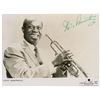 Image 1 : Louis Armstrong Signed Photograph