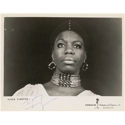 Nina Simone Signed Photograph