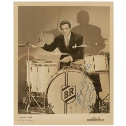 Buddy Rich Signed Photograph