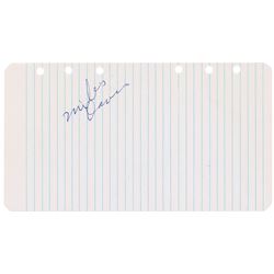 Miles Davis Signature